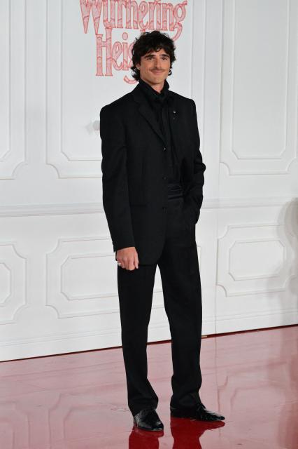 Australian actor Jacob Elordi attends the world premiere of "Wuthering Heights" at the TCL Chinese Theatre in Los Angeles on January 28, 2026. (Photo by Frederic J. Brown / AFP)