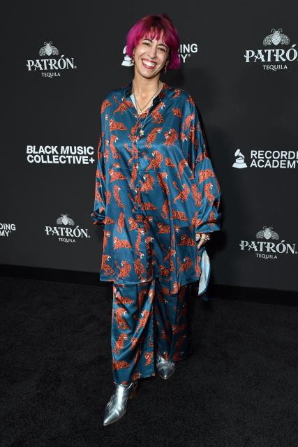 US musician Ashley Shabankareh attends the Recording Academy Honors Black Music Collective at the Fairmont Century Plaza in Los Angeles on January 29, 2026. (Photo by Unique Nicole / AFP)
