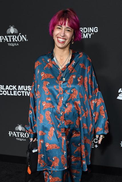 US musician Ashley Shabankareh attends the Recording Academy Honors Black Music Collective at the Fairmont Century Plaza in Los Angeles on January 29, 2026. (Photo by Unique Nicole / AFP)