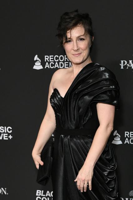US jazz musician and singer Sara Gazarek attends the Recording Academy Honors Black Music Collective at the Fairmont Century Plaza in Los Angeles on January 29, 2026. (Photo by Unique Nicole / AFP)