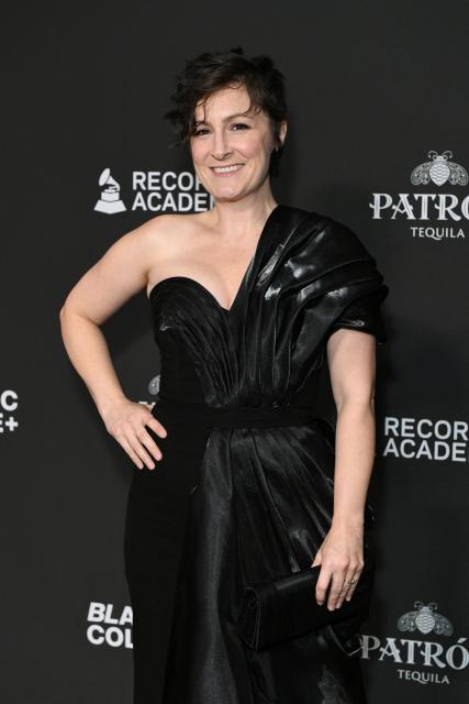US singer Sara Gazarek attends the Recording Academy Honors Black Music Collective at the Fairmont Century Plaza in Los Angeles on January 29, 2026. (Photo by Unique Nicole / AFP)