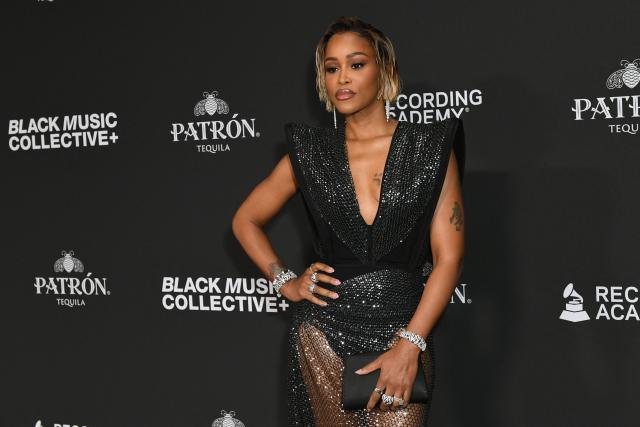 US rapper and actress Eve attends the Recording Academy Honors Black Music Collective at the Fairmont Century Plaza in Los Angeles on January 29, 2026. (Photo by Unique Nicole / AFP)