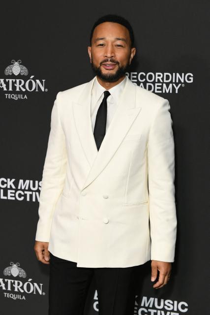 US singer-songwriter John Legend attends the Recording Academy Honors Black Music Collective at the Fairmont Century Plaza in Los Angeles on January 29, 2026. (Photo by Unique Nicole / AFP)