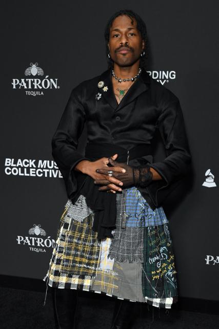 US rapper Duckwrth attends the Recording Academy Honors Black Music Collective at the Fairmont Century Plaza in Los Angeles on January 29, 2026. (Photo by Unique Nicole / AFP)