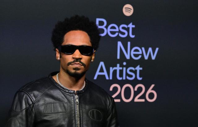 Haitian-Canadian music producer and rapper Kaytranada attends Spotify's 2026 Best New Artist Party in West Hollywood, California on January 29, 2026. (Photo by Frederic J. BROWN / AFP)