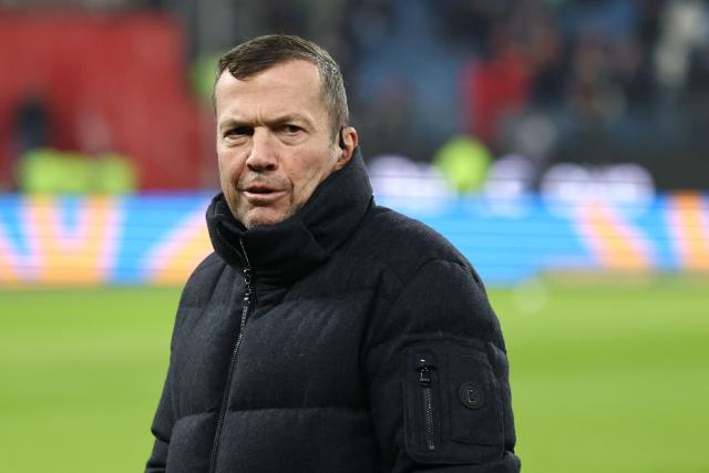German former footballer Lothar Matthaeus reacts prior to the German first division Bundesliga football match between Hamburger SV and FC Bayern Munich in Hamburg, northern Germany on January 31, 2026. (Photo by IBRAHIM OT / AFP) / DFL REGULATIONS PROHIBIT ANY USE OF PHOTOGRAPHS AS IMAGE SEQUENCES AND/OR QUASI-VIDEO