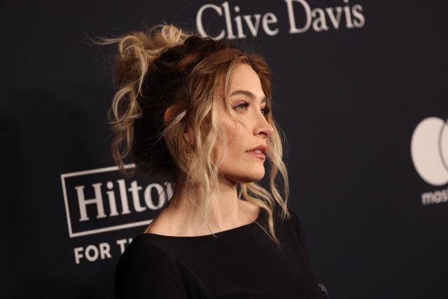 US singer and actress Paris Jackson attends the Recording Academy and Clive Davis' Salute To Industry Icons pre-Grammy gala at the Beverly Hilton hotel in Beverly Hills, California on January 31, 2026. (Photo by Patrick T. Fallon / AFP)