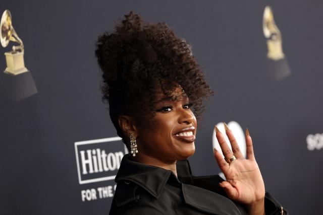 US singer–songwriter Jennifer Hudson attends the Recording Academy and Clive Davis' Salute To Industry Icons pre-Grammy gala at the Beverly Hilton hotel in Beverly Hills, California on January 31, 2026. (Photo by Patrick T. Fallon / AFP)