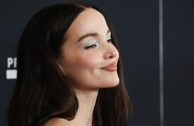 US singer Dove Cameron attends the Recording Academy and Clive Davis' Salute To Industry Icons pre-Grammy gala at the Beverly Hilton hotel in Beverly Hills, California on January 31, 2026. (Photo by Patrick T. Fallon / AFP)