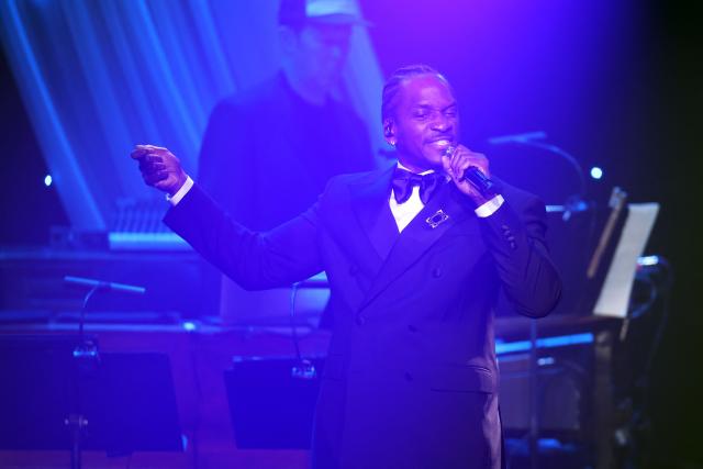 US rapper Pusha T, of the hip hop duo Clipse, performs onstage during the Recording Academy and Clive Davis' Salute To Industry Icons pre-Grammy gala at the Beverly Hilton hotel in Beverly Hills, California on January 31, 2026. (Photo by Patrick T. Fallon / AFP)