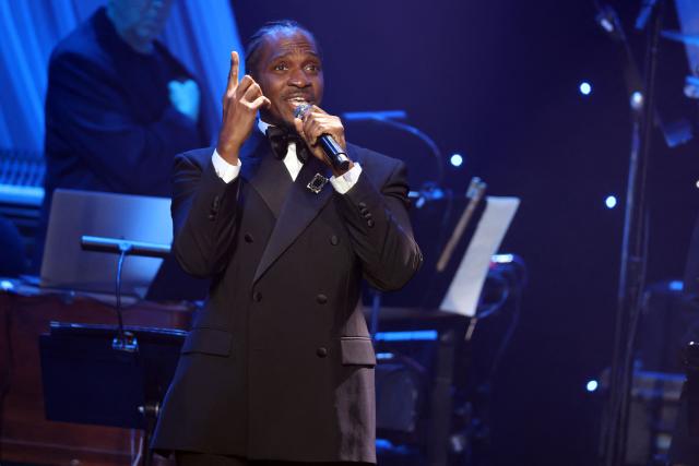 US rapper Pusha T, of the hip hop duo Clipse, performs onstage during the Recording Academy and Clive Davis' Salute To Industry Icons pre-Grammy gala at the Beverly Hilton hotel in Beverly Hills, California on January 31, 2026. (Photo by Patrick T. Fallon / AFP)