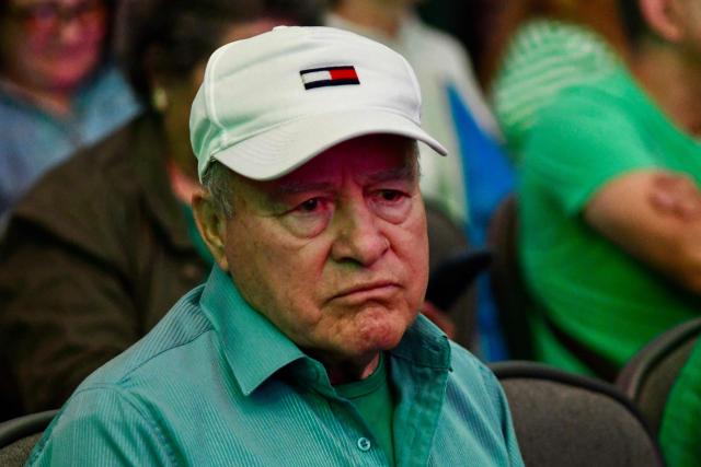 A supporter of Costa Rica’s presidential candidate from the Liberation Party, Alvaro Ramos, reacts after the firts results of the presidential election at the Crowne Plaza Corobici hotel in San Jose on February 1, 2026. Voters in Costa Rica, a beacon of stability in Central America threatened by a surge in drug-related violence, went to the polls in general elections that are expected to bring a tough-on-crime right-winger to power. (Photo by EZEQUIEL BECERRA / AFP)