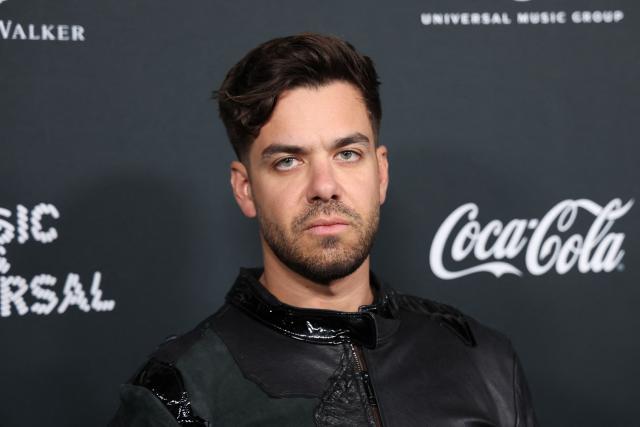 Italian music producer and DJ Anyma attends Universal Music Group's Grammy after party at Nya Studios West in Los Angeles on February 1, 2026. (Photo by Michael Tran / AFP)