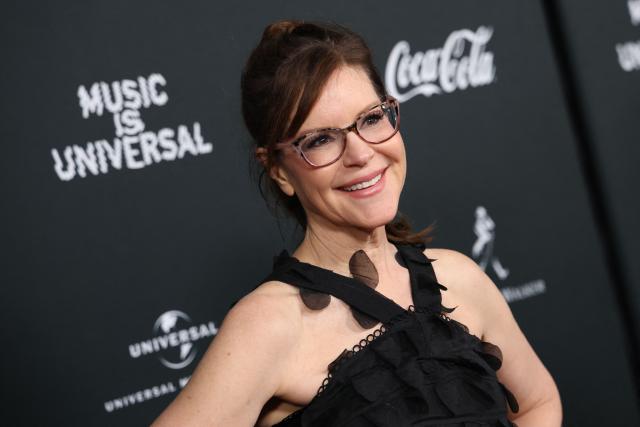 US singer-songwriter Lisa Loeb attends Universal Music Group's Grammy after party at Nya Studios West in Los Angeles on February 1, 2026. (Photo by Michael Tran / AFP)