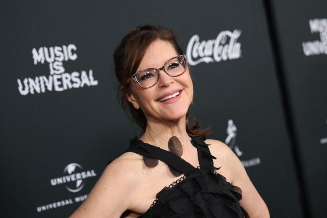 US singer-songwriter Lisa Loeb attends Universal Music Group's Grammy after party at Nya Studios West in Los Angeles on February 1, 2026. (Photo by Michael Tran / AFP)