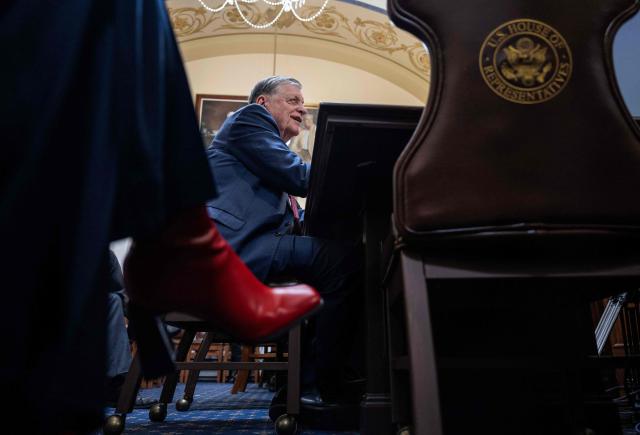 US House member Tom Cole, Republican of Oklahoma, speaks during a Rules Committee Hearing on legislation to end the partial government shutdown, at the US Capitol on February 2, 2026 in Washington, DC. US House Speaker Mike Johnson expressed confidence on February 1 that he has the votes to end by Tuesday a partial government shutdown triggered by the Trump administration's violent immigration sweeps in Minneapolis. The government entered the shutdown Saturday as a funding deadline passed without Congress approving a 2026 budget. The impact so far appears to have been minimal. (Photo by ANDREW CABALLERO-REYNOLDS / AFP)