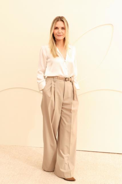 US actress Michelle Pfeiffer attends the Apple TV+ Press Day in Santa Monica, California, on February 3, 2026. (Photo by VALERIE MACON / AFP)