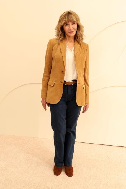 US actress Mary Steenburgen attends the Apple TV+ Press Day in Santa Monica, California, on February 3, 2026. (Photo by VALERIE MACON / AFP)