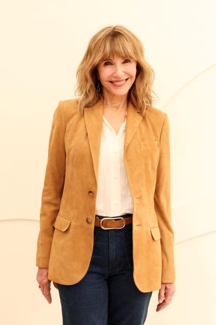 US actress Mary Steenburgen attends the Apple TV+ Press Day in Santa Monica, California, on February 3, 2026. (Photo by VALERIE MACON / AFP)