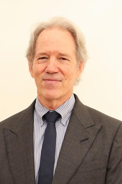 US TV writer and film producer David E. Kelley attends the Apple TV Press Day in Santa Monica, California, on February 3, 2026. (Photo by VALERIE MACON / AFP)