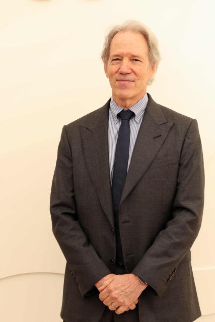 US TV writer and film producer David E. Kelley attends the Apple TV Press Day in Santa Monica, California, on February 3, 2026. (Photo by VALERIE MACON / AFP)