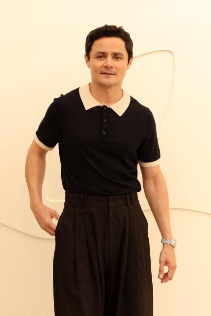 Guatemalan actor Arturo Castro attends the Apple TV Press Day in Santa Monica, California, on February 3, 2026. (Photo by VALERIE MACON / AFP)