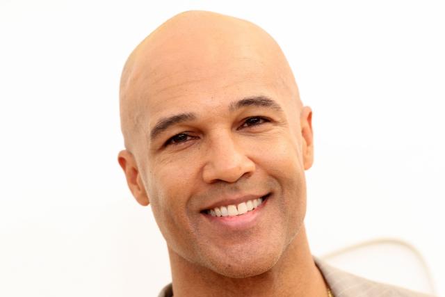 US actor Mark Tallman attends the Apple TV Press Day in Santa Monica, California, on February 3, 2026. (Photo by VALERIE MACON / AFP)