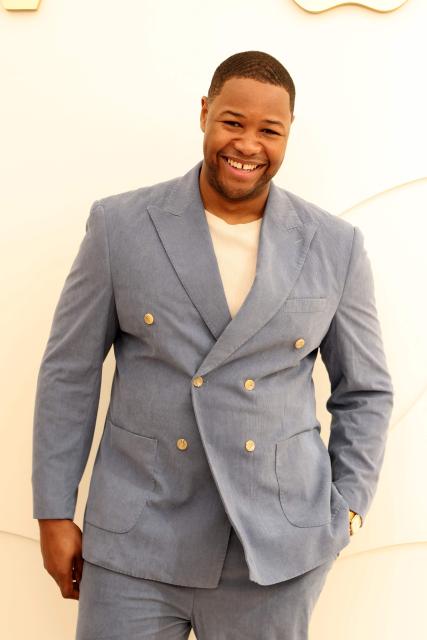 US actor Luke Tennie attends the Apple TV Press Day in Santa Monica, California, on February 3, 2026. (Photo by VALERIE MACON / AFP)