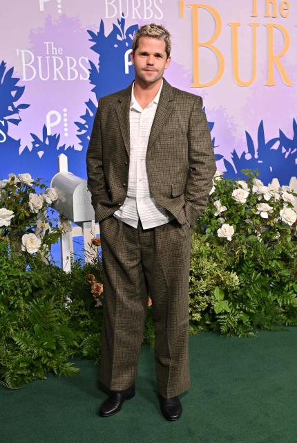 US actor Max Carver attends the premiere screening for Peacock's mystery comedy series "The 'Burbs" at Universal Studios Lot in Universal City, California on February 5, 2026. (Photo by Lisa O'CONNOR / AFP)