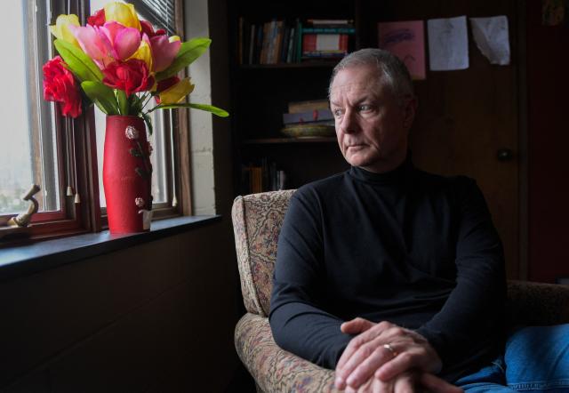 Central Christian Church's senior pastor Carl Ruby poses for a portrait in his office in Springfield, Ohio, on February 5, 2026. A US judge has blocked the Trump administration's decision to strip some 350,000 Haitian immigrants of deportation protections set to expire on February 3, 2026. The city of Springfield, Ohio, home to an estimated 12,000?15,000 Haitian immigrants, became a focal point in the 2024 campaign after former president Donald Trump and running mate JD Vance repeatedly invoked unsubstantiated claims about Haitian residents, including that they were “eating the dogs and eating the cats,” rhetoric denounced by local officials as baseless. The judge’s ruling has eased fears of imminent immigration enforcement in communities like Springfield, where anticipation of possible ICE operations had prompted panic among some residents. (Photo by Matthew HATCHER / AFP)