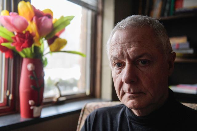 Central Christian Church's senior pastor Carl Ruby poses for a portrait in his office in Springfield, Ohio, on February 5, 2026. A US judge has blocked the Trump administration's decision to strip some 350,000 Haitian immigrants of deportation protections set to expire on February 3, 2026. The city of Springfield, Ohio, home to an estimated 12,000?15,000 Haitian immigrants, became a focal point in the 2024 campaign after former president Donald Trump and running mate JD Vance repeatedly invoked unsubstantiated claims about Haitian residents, including that they were “eating the dogs and eating the cats,” rhetoric denounced by local officials as baseless. The judge’s ruling has eased fears of imminent immigration enforcement in communities like Springfield, where anticipation of possible ICE operations had prompted panic among some residents. (Photo by Matthew HATCHER / AFP)