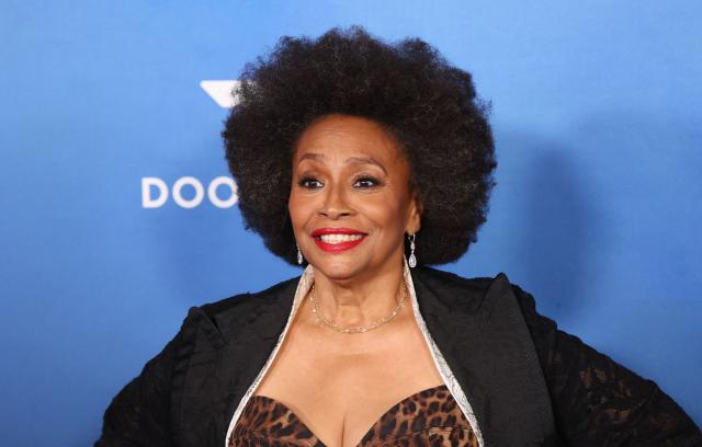 US actress singer Jenifer Lewis attends the LA premiere of Columbia Pictures and Sony Pictures Animation's "Goat" at the AMC Century City 15 in Los Angeles on February 6, 2026. (Photo by Michael Tran / AFP)