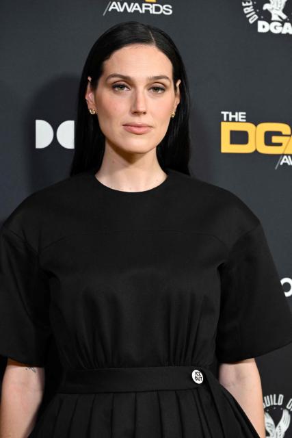 French-US actress, writer and director Eva Victor attends the 78th Annual DGA (Directors Guild of America) awards at the Beverly Hilton hotel in Beverly Hills, California on February 7, 2026. (Photo by Lisa O'CONNOR / AFP)