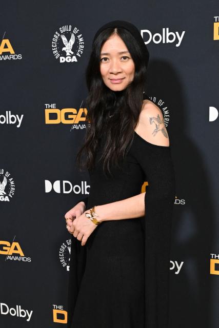 Chinese filmmaker Chloe Zhao attends the 78th Annual DGA (Directors Guild of America) awards at the Beverly Hilton hotel in Beverly Hills, California on February 7, 2026. (Photo by Lisa O'CONNOR / AFP)