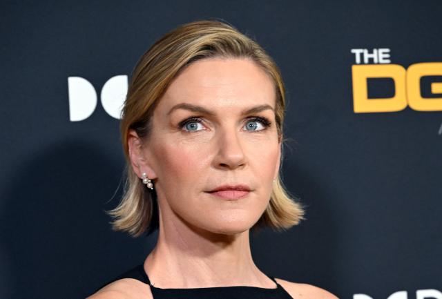 US actress and director Rhea Seehorn attends the 78th Annual DGA (Directors Guild of America) awards at the Beverly Hilton hotel in Beverly Hills, California on February 7, 2026. (Photo by Lisa O'CONNOR / AFP)