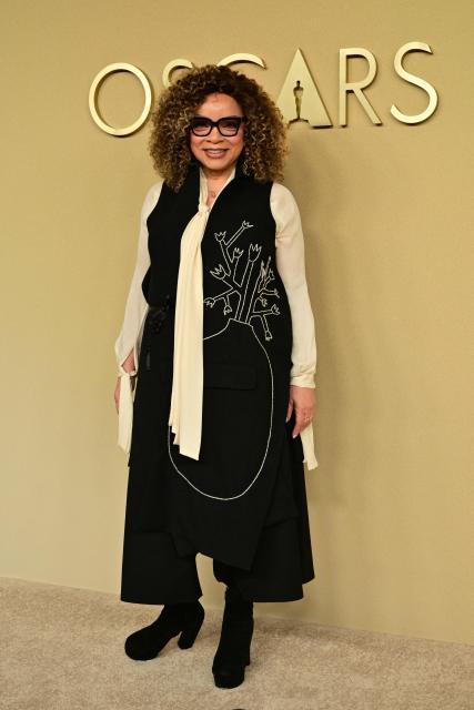 US costume designer Ruth E. Carter attends the 98th Oscars Nominees Luncheon at the Beverly Hilton hotel in Beverly Hills, California on February 10, 2026. (Photo by Frederic J. Brown / AFP)
