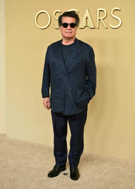 Iranian director and screenwriter and producer Jafar Panahi attends the 98th Oscars Nominees Luncheon at the Beverly Hilton hotel in Beverly Hills, California on February 10, 2026. (Photo by Frederic J. Brown / AFP)