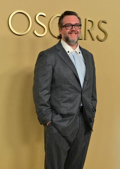 US film editor Michael P. Shawver attends the 98th Oscars Nominees Luncheon at the Beverly Hilton hotel in Beverly Hills, California on February 10, 2026. (Photo by Frederic J. Brown / AFP)
