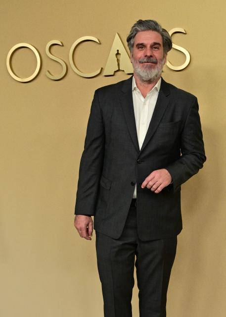 US film producer Anthony Katagas attends the 98th Oscars Nominees Luncheon at the Beverly Hilton hotel in Beverly Hills, California on February 10, 2026. (Photo by Frederic J. Brown / AFP)