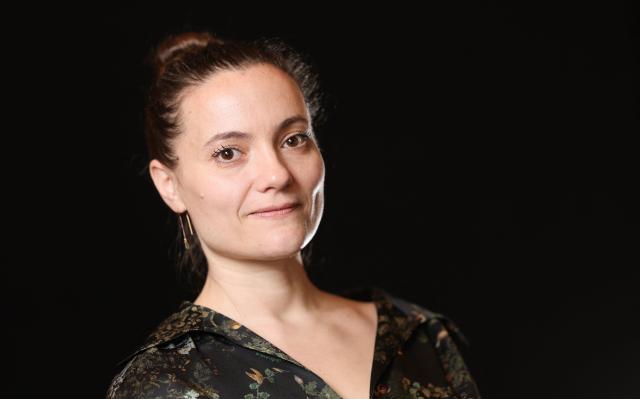 US filmmaker Charlotte Kaufman nominee for Best Documentary Feature Film "The Alabama Solution" poses during a photo session ahead of the 98th Oscars Nominees Luncheon at the Beverly Hilton hotel in Beverly Hills, California on February 10, 2026. (Photo by Valerie MACON / AFP)