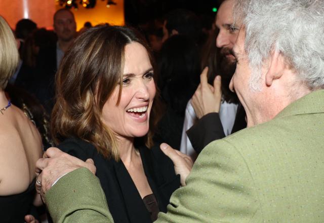 Australian actress Rose Byrne and US director Ronald Bronstein attend the 98th Oscars Nominees Luncheon at the Beverly Hilton hotel in Beverly Hills, California on February 10, 2026. (Photo by Patrick T. FALLON / AFP)