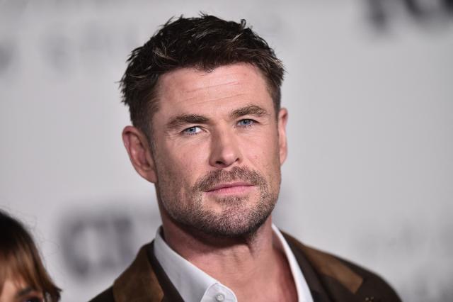 Australian actor Chris Hemsworth attends the premiere of Amazon MGM Studios' "Crime 101" at The United Theatre in Los Angeles, on February 10, 2026. (Photo by LISA O'CONNOR / AFP)