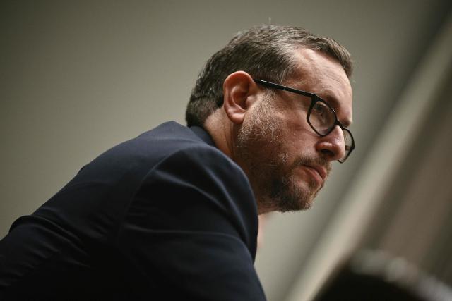 Director of US Citizenship and Immigration Services (USCIS) Joseph Edlow, testifies before a Senate Homeland Security and Governmental Affairs Committee in an oversight hearing amid scrutiny over immigration enforcement and recent developments in Minnesota at the Dirksen Senate Office Building in Washington, DC on February 12, 2026. (Photo by Brendan SMIALOWSKI / AFP)