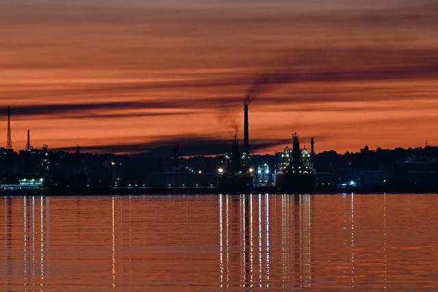 View of the Nico Lopez oil refinery in Havana, Cuba, on February 12, 2026. Russia is expected to supply Cuba with oil as part of a "humanitarian" effort, the pro-government Izvestia media outlet reported on Thursday. Cuba is suffering its worst energy crisis in years, driven largely by the United States throttling supplies of Venezuelan oil. (Photo by YAMIL LAGE / AFP)