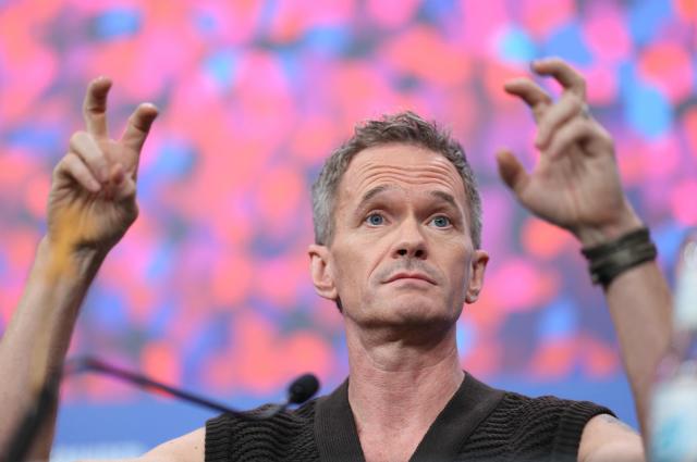 US actor Neil Patrick Harris attends a press conference for the film 'Sunny Dancer' presented in generation at the 76th Berlinale, Europe's first major film festival of the year, in Berlin on February 13, 2026. (Photo by Ronny HARTMANN / AFP)