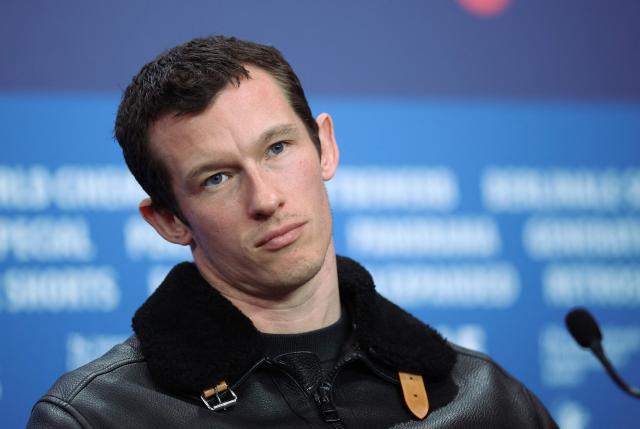 British actor Callum Turner attends a press conference for the film "Rosebush Pruning" presented in competition at the 76th Berlinale, Europe's first major film festival of the year, in Berlin on February 14, 2026. (Photo by Ronny HARTMANN / AFP)