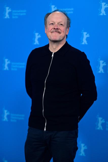 Belgian actor Jan Hammenecker poses during a photo call for the film "Dust" presented in competition at the 76th Berlinale, Europe's first major film festival of the year, in Berlin on February 15, 2026. (Photo by John MACDOUGALL / AFP)