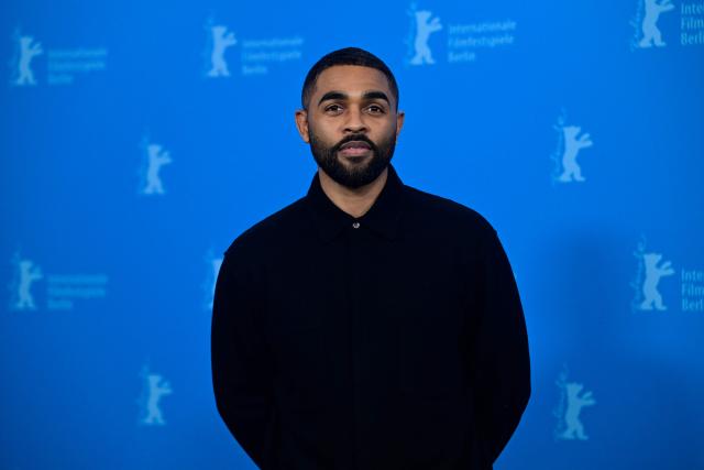 English actor Anthony Welsh poses during a photo call for the film "Dust" presented in competition at the 76th Berlinale, Europe's first major film festival of the year, in Berlin on February 15, 2026. (Photo by John MACDOUGALL / AFP)