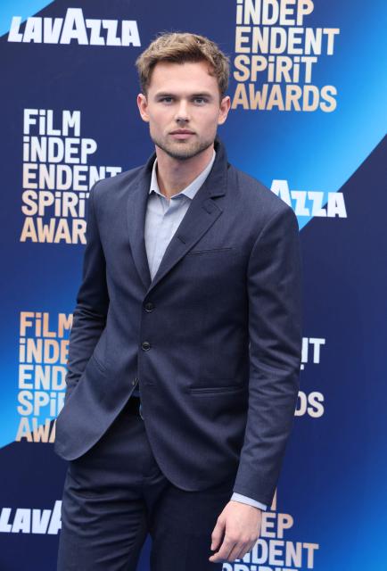 US actor Garrett Wareing arrives for the 41st Film Independent Spirit Awards at The Hollywood Palladium in Hollywood, California on February 15, 2026. (Photo by Valerie MACON / AFP)