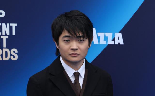 Chinese-US actor Ben Wang arrives for the 41st Film Independent Spirit Awards at The Hollywood Palladium in Hollywood, California on February 15, 2026. (Photo by Valerie MACON / AFP)